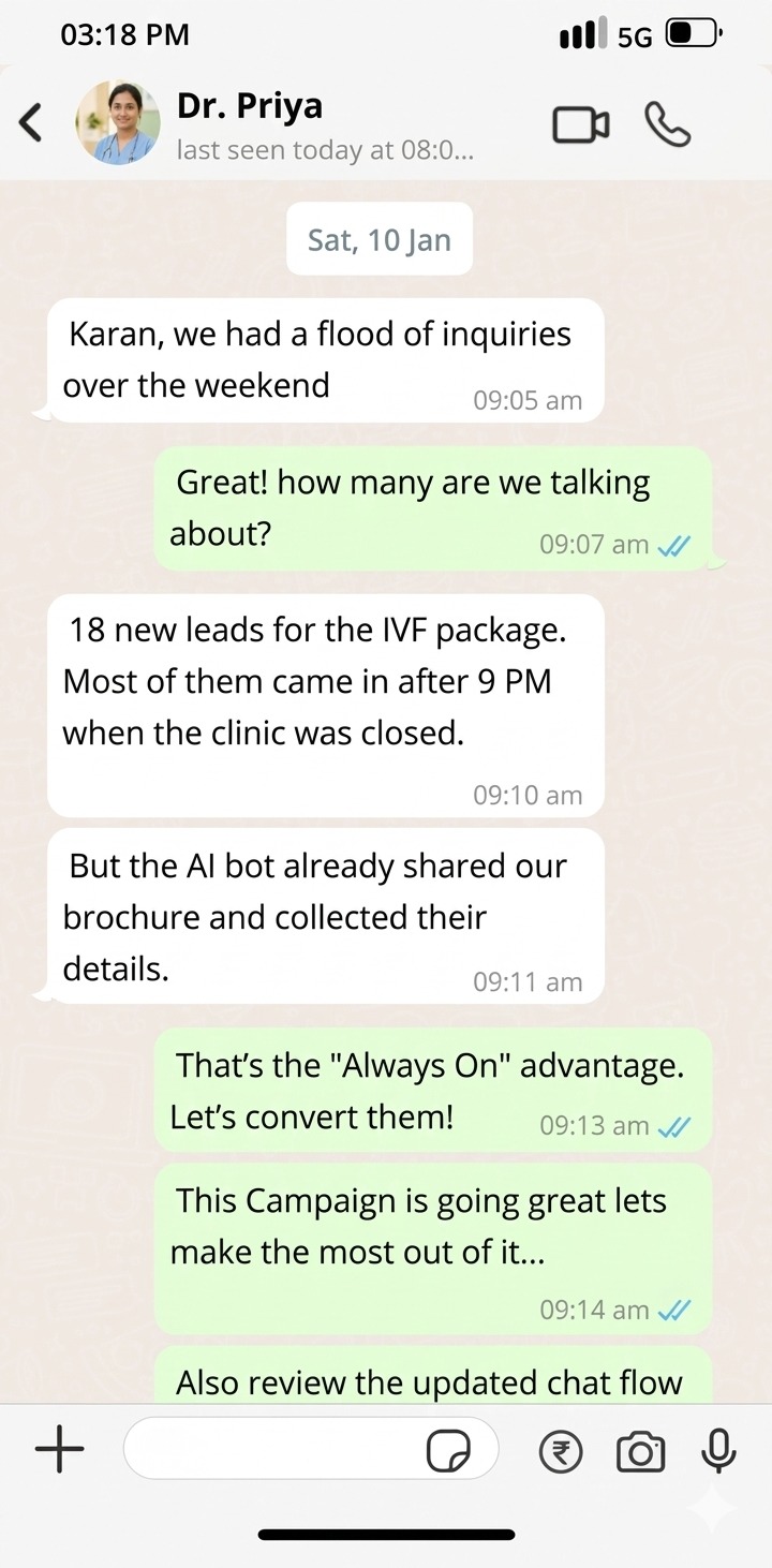 Customer testimonial 1